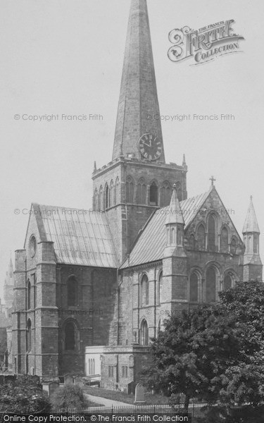 Photo of Darlington, St Cuthbert's Church 1893
