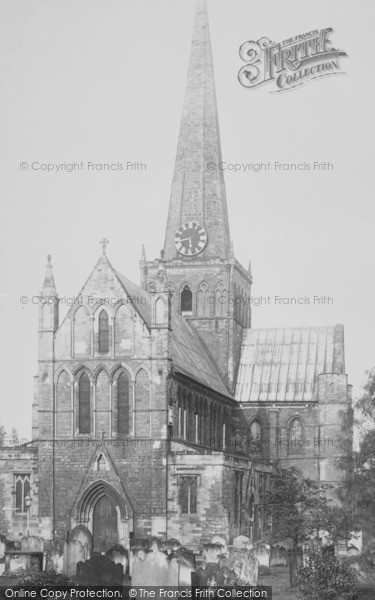 Photo of Darlington, St Cuthbert's Church 1896
