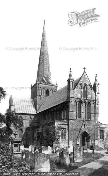 Photo of Darlington, St Cuthbert's Church 1898