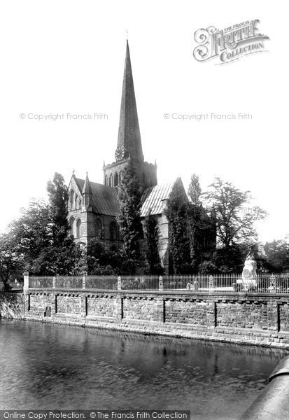 Photo of Darlington, St Cuthbert's Church 1906