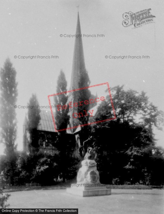 Photo of Darlington, St Cuthbert's Church 1918