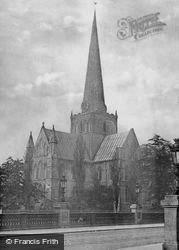 St Cuthbert's Church c.1900, Darlington