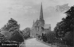 St Cuthbert's Church From The West 1926, Darlington
