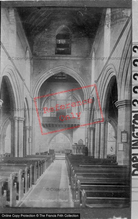 Photo of Darlington, St Cuthbert's Church Interior