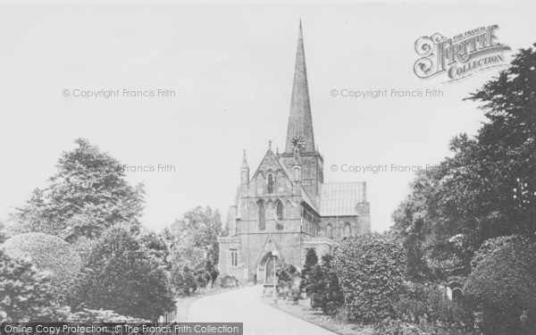 Photo of Darlington, St Cuthbert's Church West c.1900
