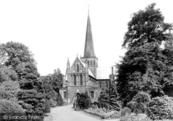 St Cuthbert's Parish Church c.1955, Darlington