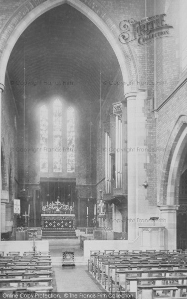 Photo of Darlington, St Hilda's Church Interior 1900