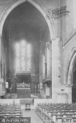 St Hilda's Church Interior 1900, Darlington