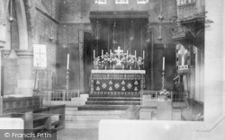 St Hilda's Church, The Altar 1900, Darlington