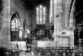 St Hilda's Church, The Interior 1900, Darlington