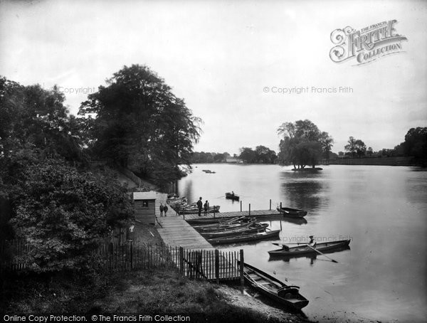 Photo of Darlington, The Lake 1925