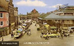 The Market Place c.1965, Darlington