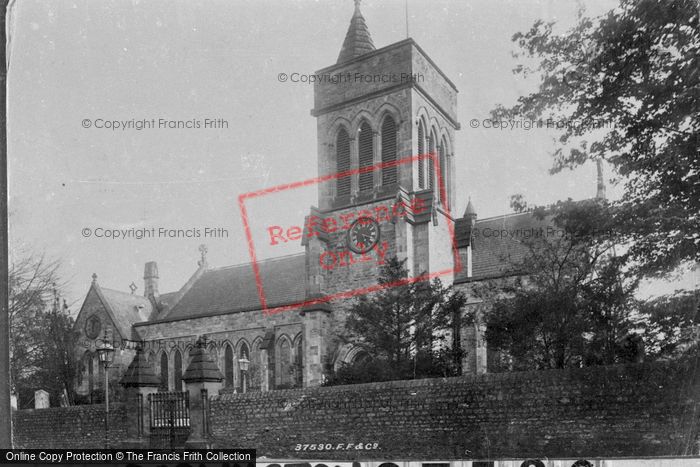 Photo of Darlington, Trinity Church 1896