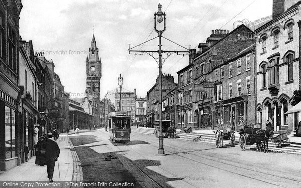 Photo of Darlington, Tubwell Row c.1905