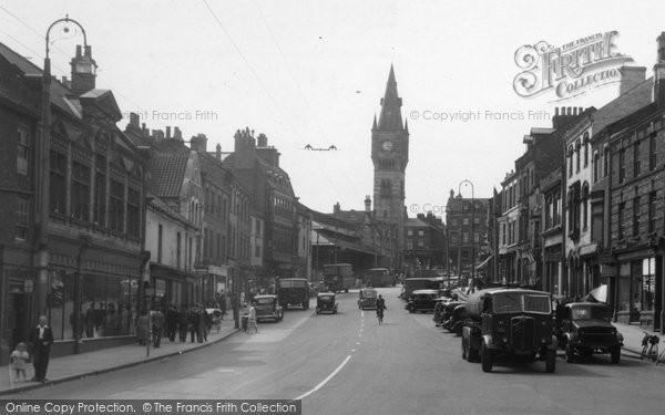 Photo of Darlington, Tubwell Row c.1955