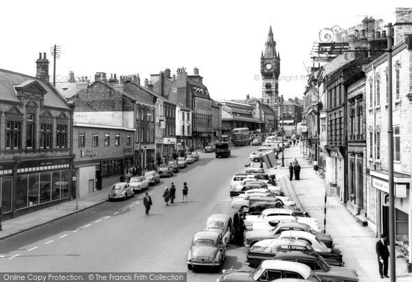 Photo of Darlington, Tubwell Row c.1965
