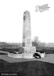 War Memorial c.1935, Darlington