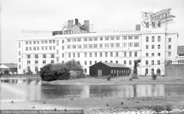 Photo of Dartford, Burroughs And Welcome Factory c.1955