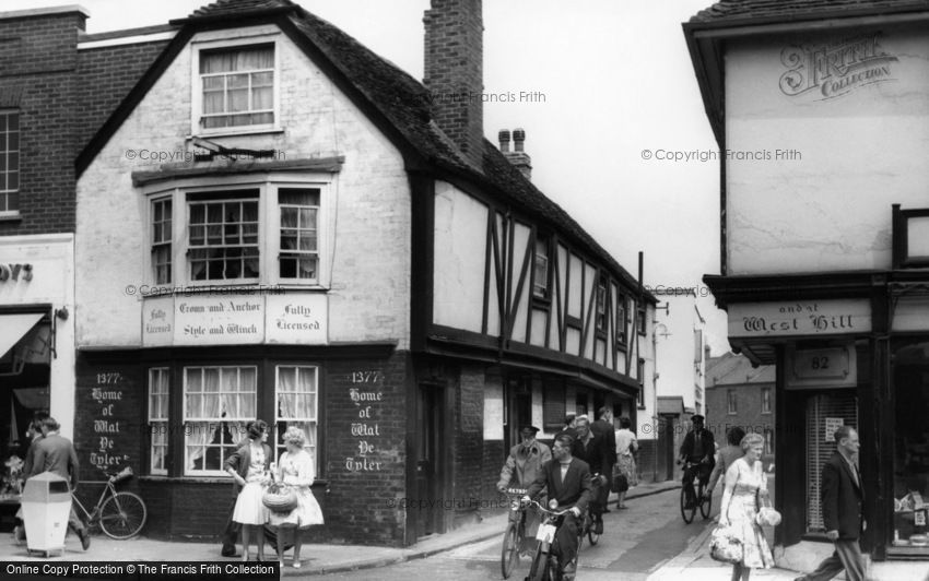 Dartford, Crown and Anchor Inn c1955