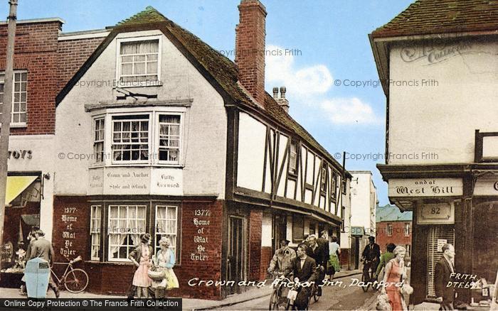 Photo of Dartford, Crown And Anchor Inn c.1955