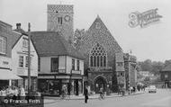 Holy Trinity Church c.1955, Dartford