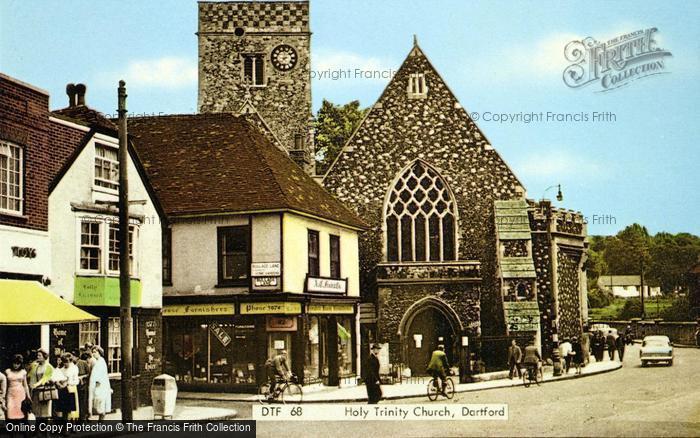 Photo of Dartford, Holy Trinity Church c.1955