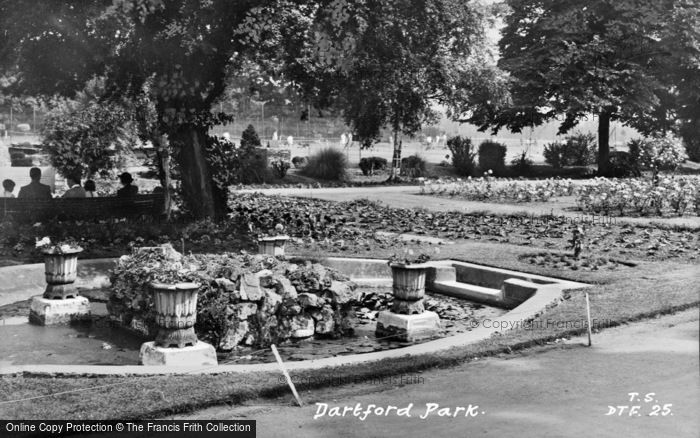 Photo of Dartford, Park c.1955