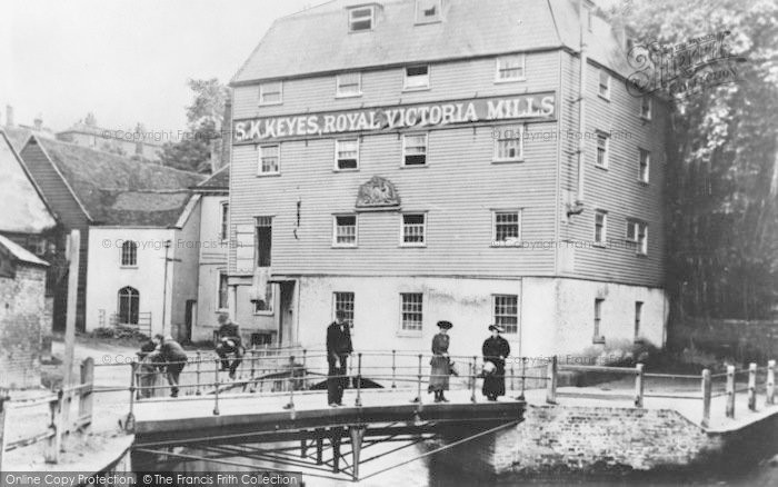 Photo of Dartford, Royal Victoria Mills c.1900