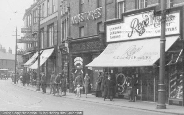 Photo of Dartford, Shops In Hythe Street c.1925