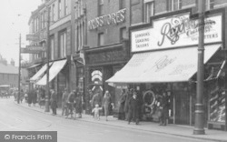 Shops In Hythe Street c.1925, Dartford