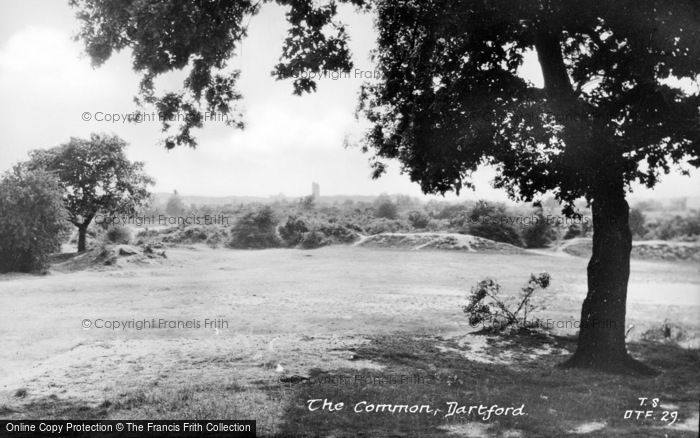 Photo of Dartford, The Common c.1955