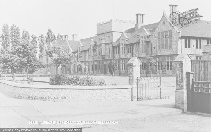 Photo of Dartford, The Girls' Grammar School c.1955