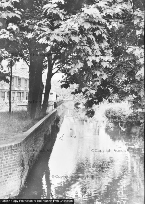 Photo of Dartford, The Old Mill Stream c.1955