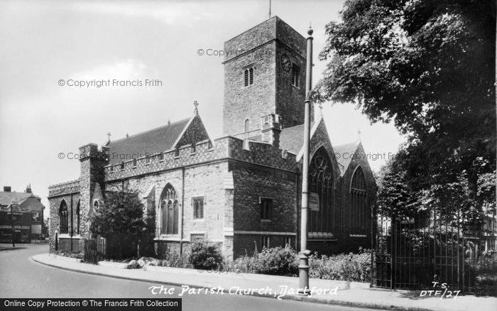 Photo of Dartford, The Parish Church c.1955