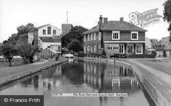 The River Dart And Acacia Hall c.1955, Dartford