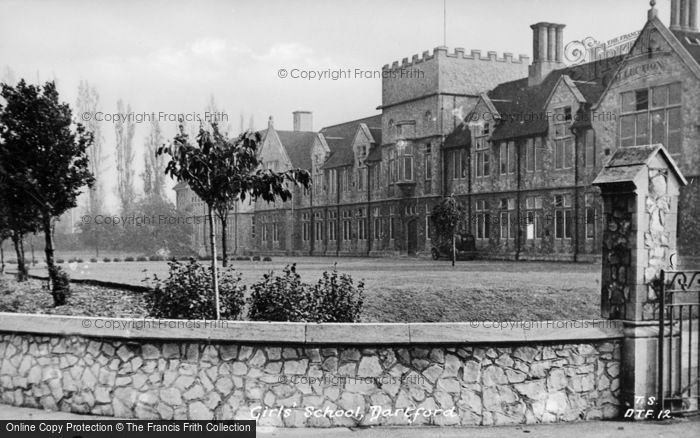 Photo of Dartford, The School c.1950