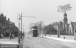 Tram, Dartford Road c.1910, Dartford