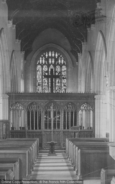 Photo of Dartington, Church Screen 1890