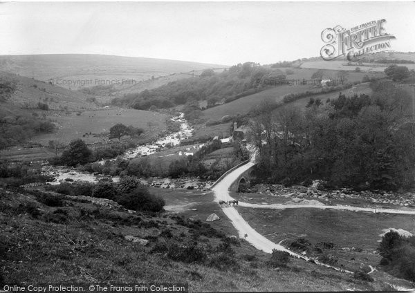 Photo of Dartmeet, Meeting Of East And West Dart 1910