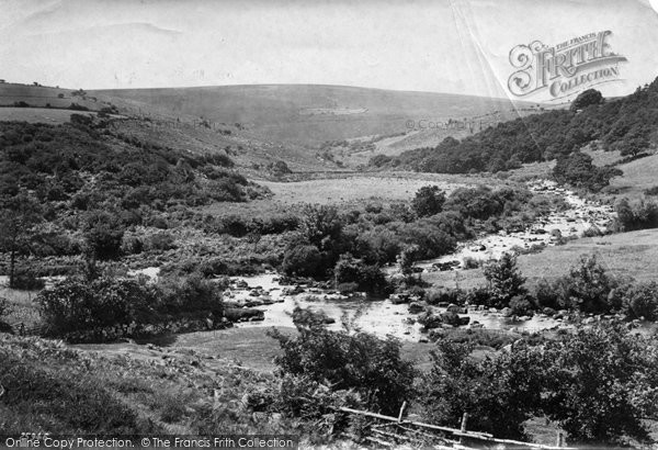 Photo of Dartmeet, Meeting Of The East And West Dart 1890