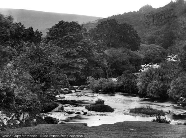 Photo of Dartmeet, Meeting Of The East And West Dart 1925