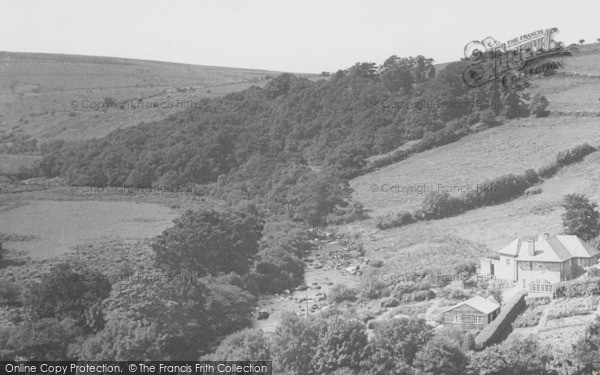 Photo of Dartmeet, Meeting Of The East And West Dart c.1955
