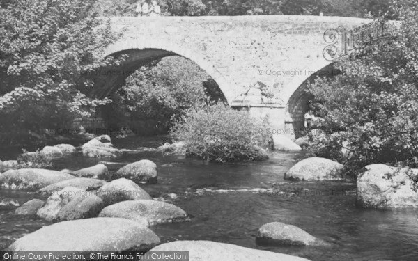 Photo of Dartmeet, The Bridge c.1960