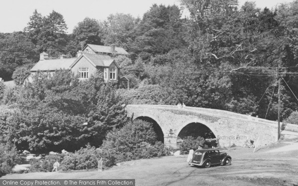Photo of Dartmeet, The Bridge c.1960