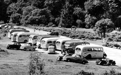 The Car Park c.1955, Dartmeet