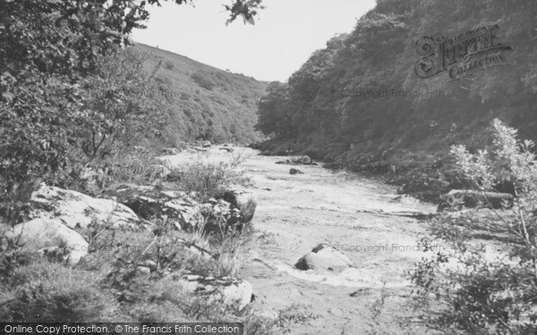 Photo of Dartmeet, The River c.1955