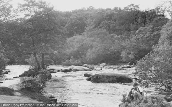 Photo of Dartmeet, The River Dart c.1960