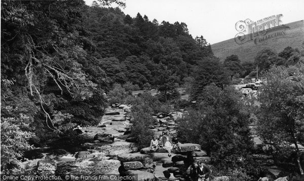 Photo of Dartmeet, The River From The Bridge c.1960