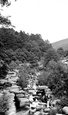 The River From The Bridge c.1960, Dartmeet