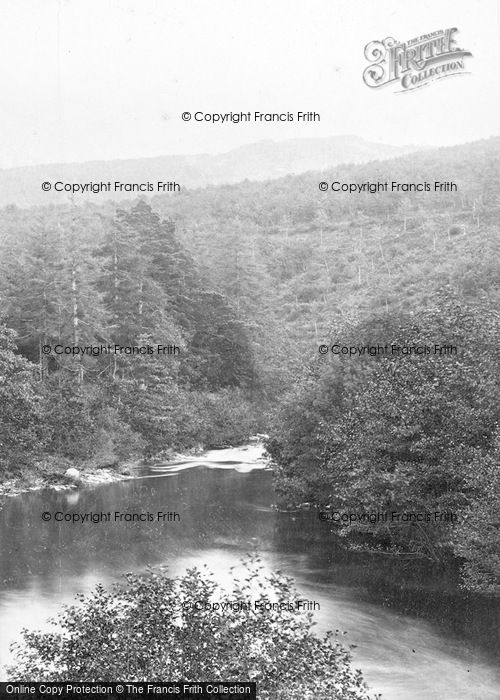Photo of Dartmeet, The River Weburn And The River Dart c.1871